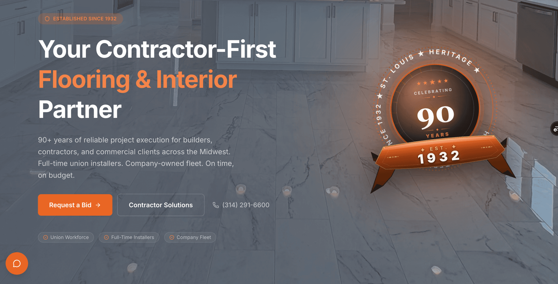 Henges Interior website